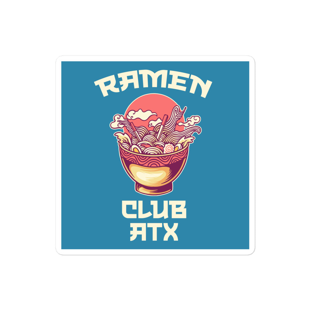 Ramen Club ATX sticker