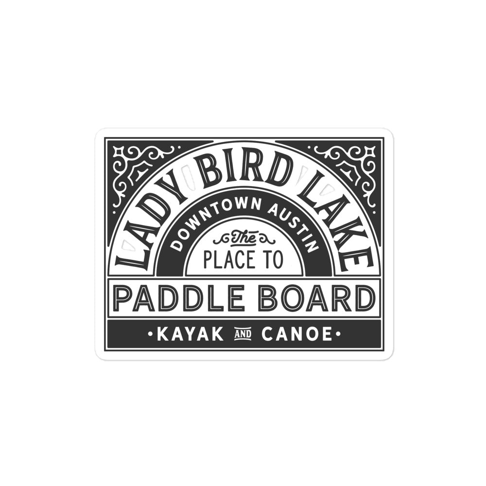 Lady Bird Lake Sticker