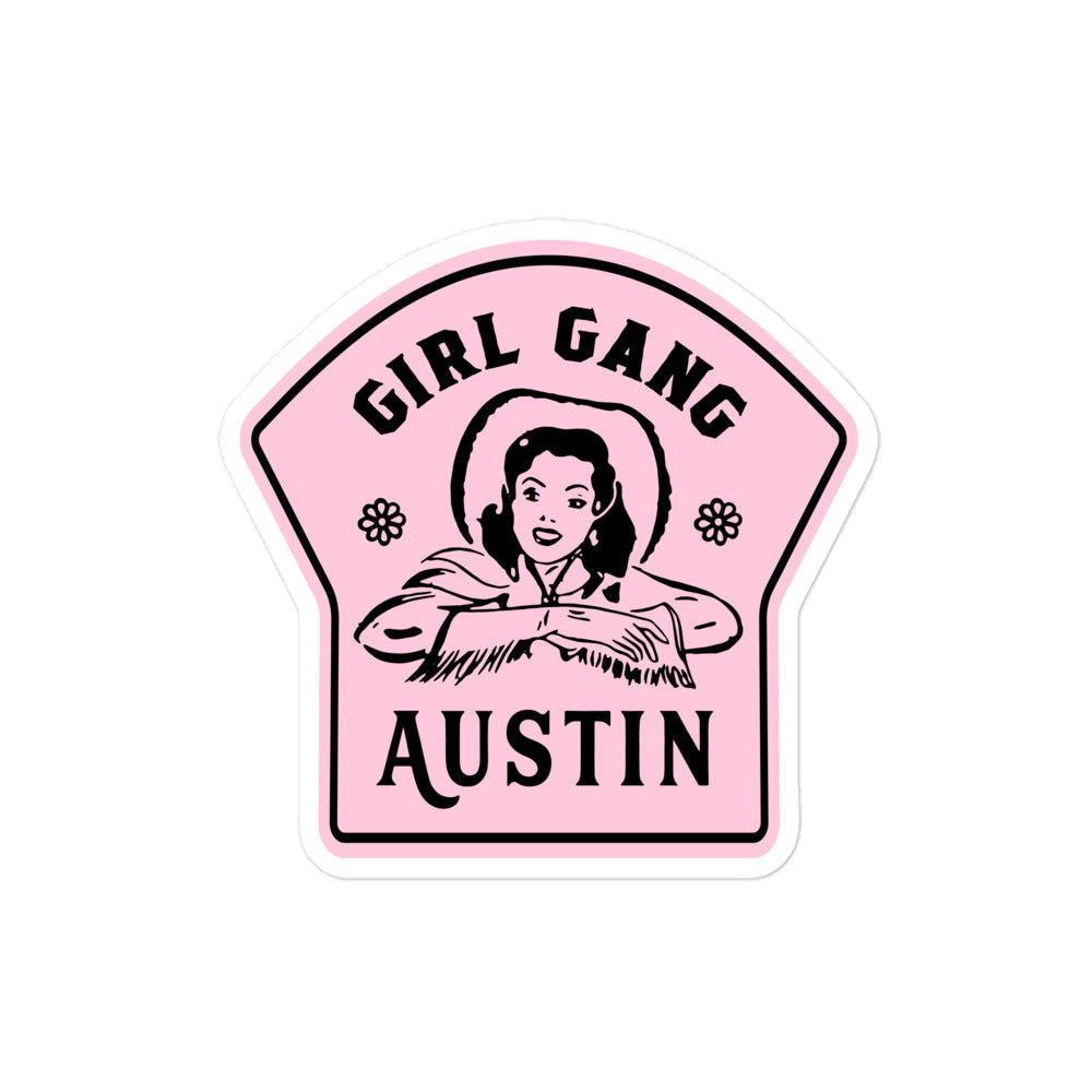 Girl Gang Cowgirl Sticker