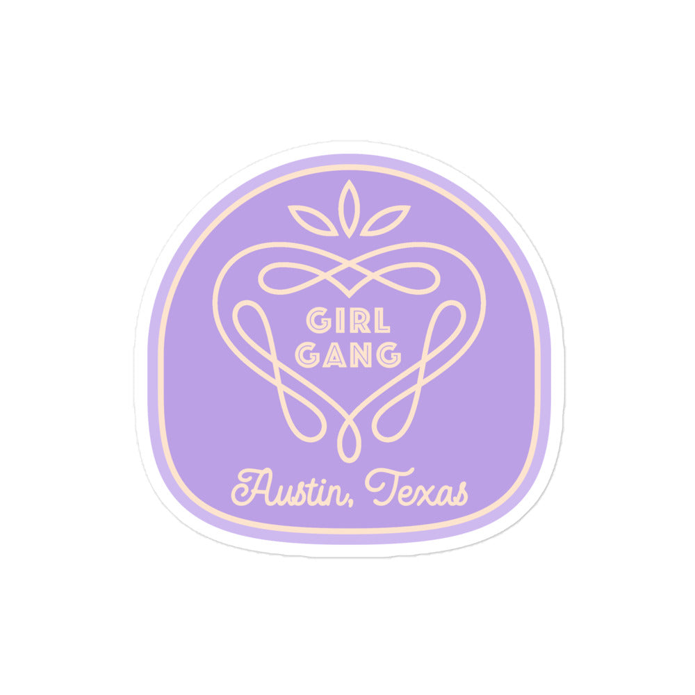 Girl Gang Heart Sticker