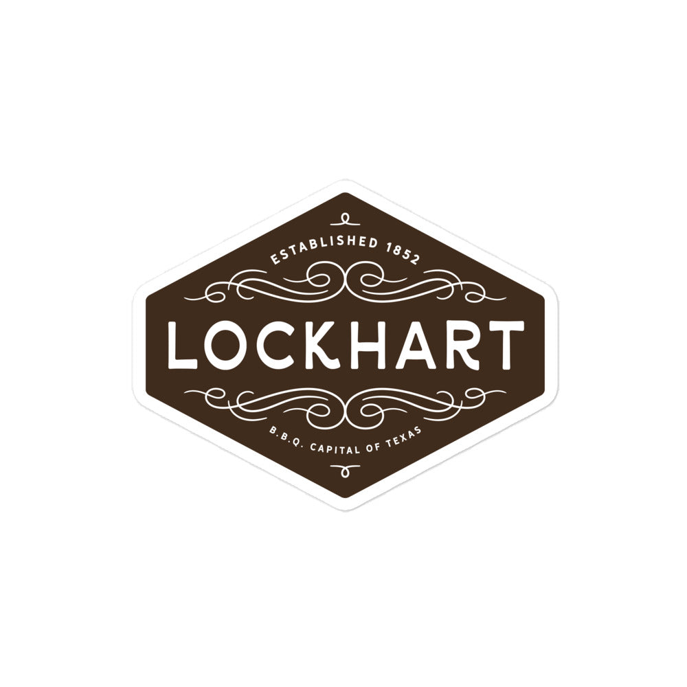 Lockhart Boot Sticker